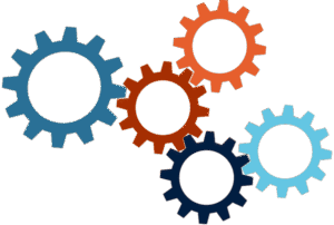 illustration of gears